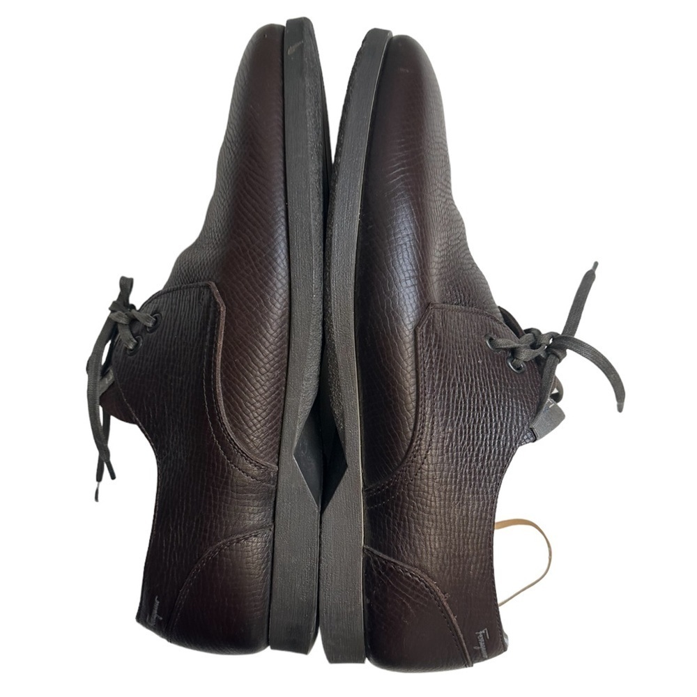 Salvador Ferragamo World Mens Soft Soled Leather Shoes Size 11 - Picture 3 of 16